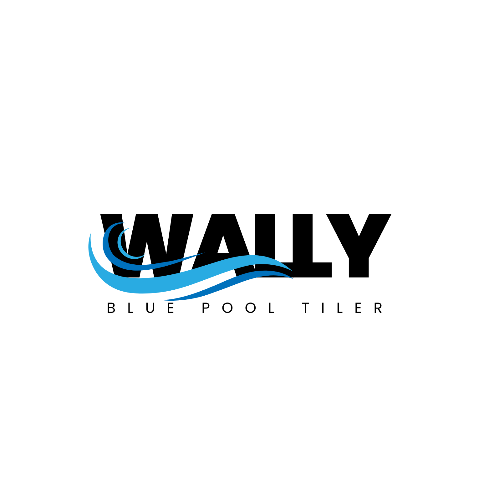 Wally Blue Pool Tiler